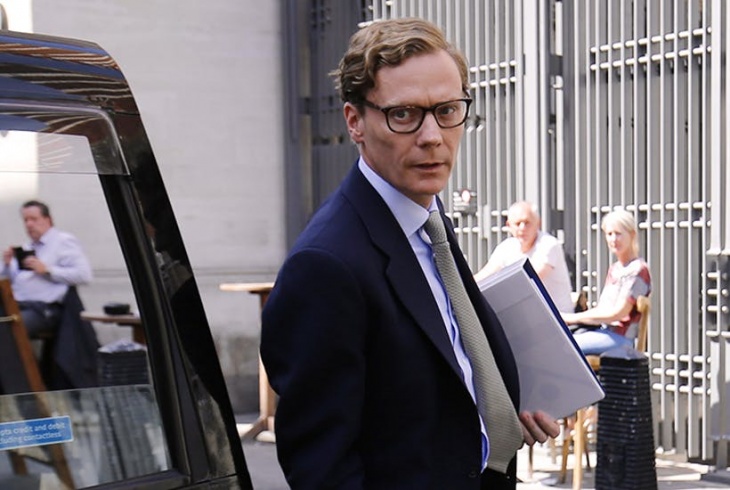 Alexander Nix, CEO denunciado de Cambridge Analytica.