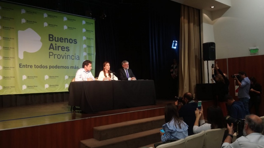 Vidal anunció el acuerdo paritario con los docentes y se recuperarán los descuentos por los paros