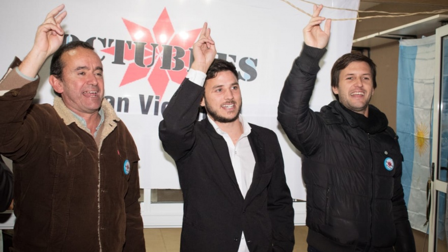 El Movimiento Octubres dio su apoyo al candidato sanvicentino Nicolás Mantegazza