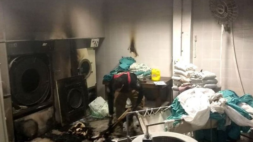 Incendio en el lavadero del hospital Rossi: “No tenemos ningún informe oficial”, dijeron desde CICOP