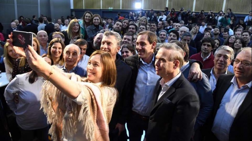 Con Pichetto como atracción, Vidal lanzó su candidatura por la reelección