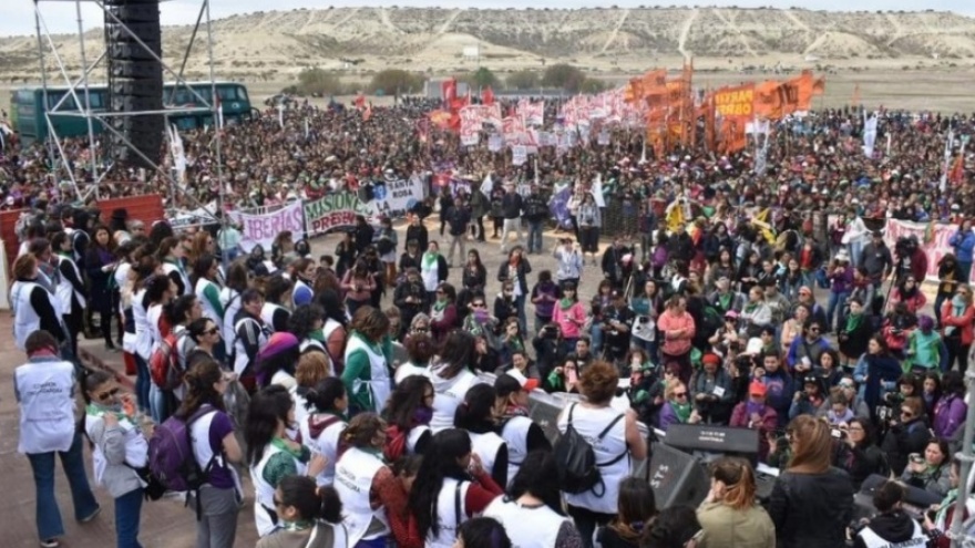 Encuentro Nacional de Mujeres: "Serán tres días de actividades, marchas y talleres", aseguró Pelli