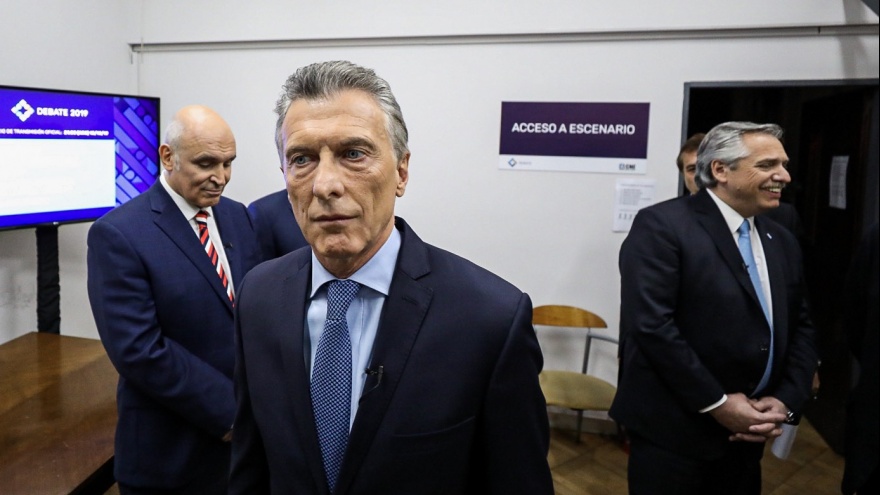 Alberto Fernández puso knock out a Mauricio Macri en el debate presidencial