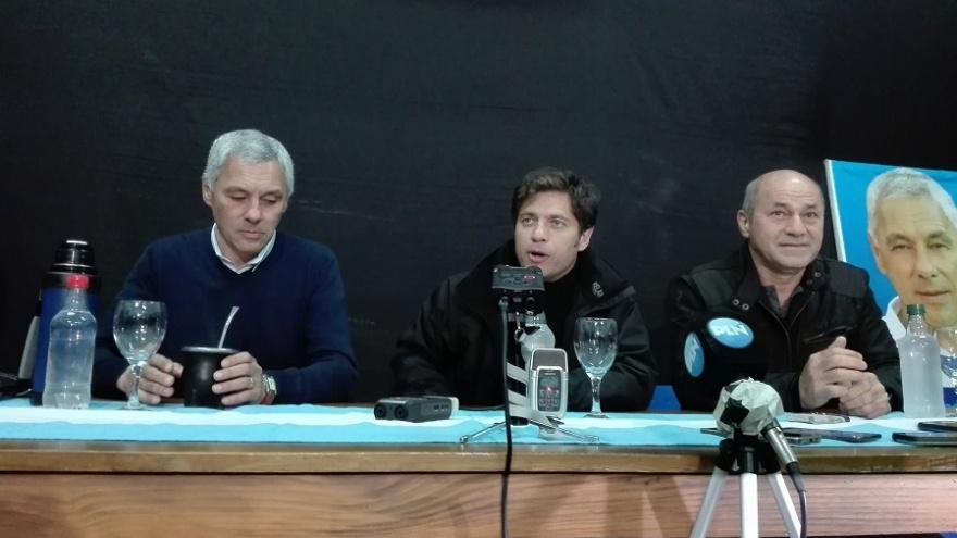 Kicillof visitó Berisso y respaldó la candidatura de Fabián Cagliardi