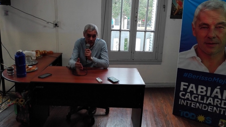 Berisso: El intendente electo Fabián Cagliardi realizó un diagnóstico crítico del municipio