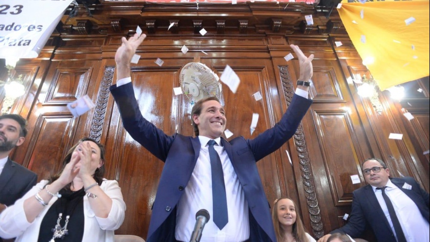 La Plata: Juró Garro y un dividido Frente de Todos protagonizó la primera derrota de Alberto Fernández