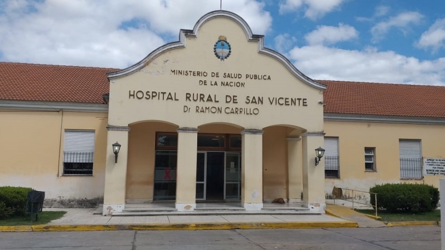 Coronavirus: Modifican el esquema de salud en el hospital de San Vicente y suman carpas sanitarias