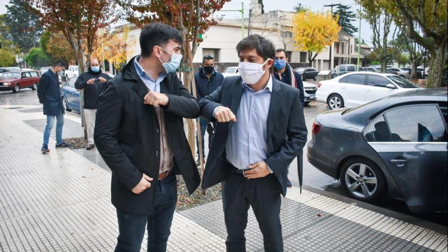 Junto a Kicillof, Echarren inauguró la primer terapia intensiva de Castelli