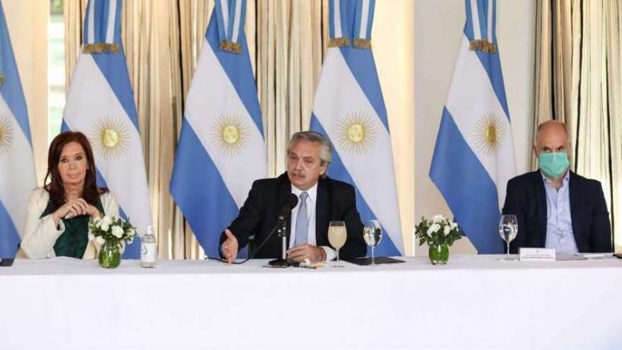 Imagen positiva: La alianza de Alberto y Larreta barrió con la grieta CFK - Macri