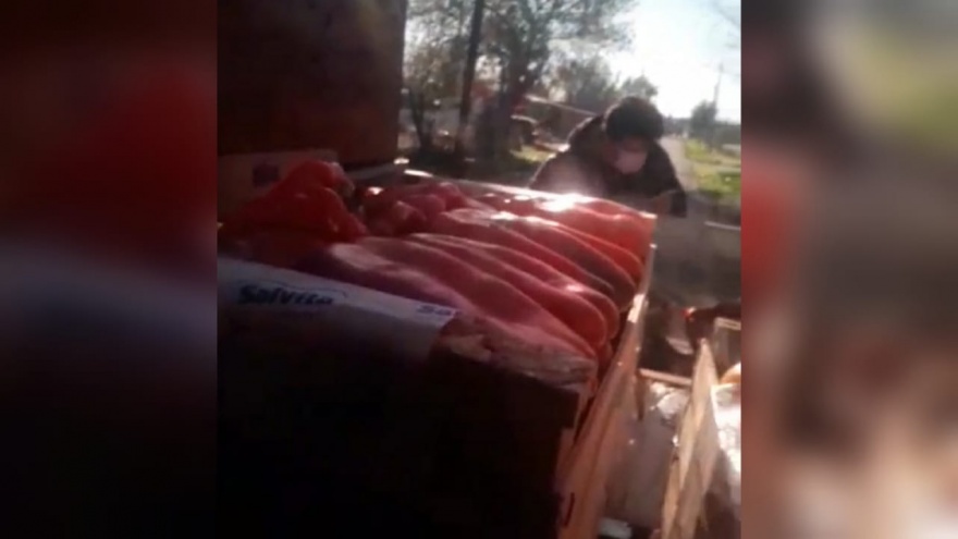 Presidente Perón: Inspectores se quedan con camión de verduras que iba a un comedor social