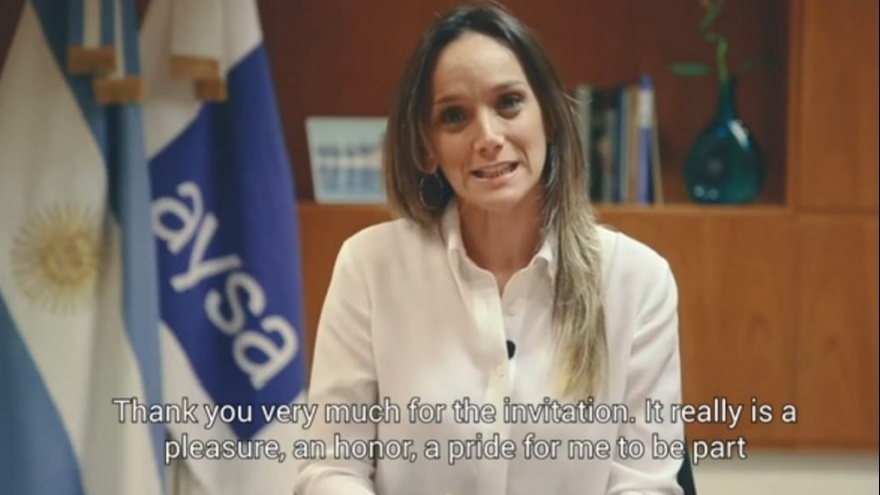 Malena Galmarini brindó un mensaje a las mujeres: “Seamos parte en las mesas de decisiones”