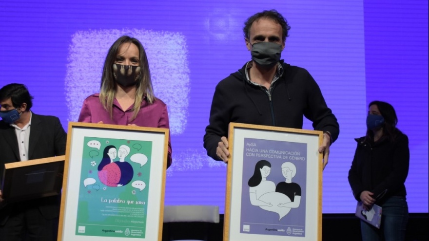 Galmarini y Katopodis presentaron políticas de género y la "Guía para el uso no sexista de la lengua”