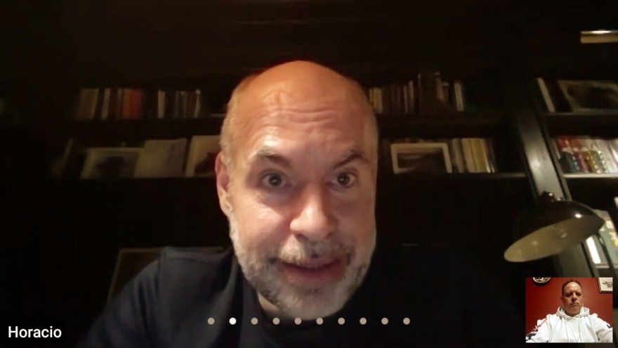 En una charla con el ultranacionalista Alberto Asseff, Larreta propuso mostrarse más de “centro”