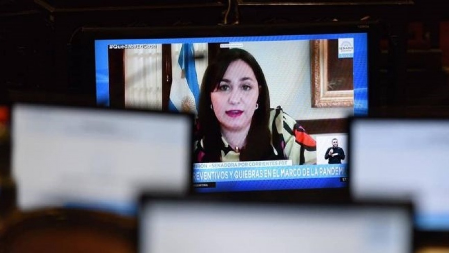Para la senadora Ana Almirón, el presupuesto 2021 “es prudente, solidario y federal”
