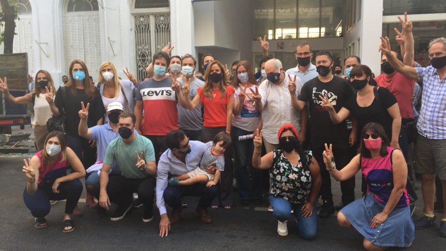 La Plata: Una caravana peronista copó las calles para celebrar el día de la Militancia