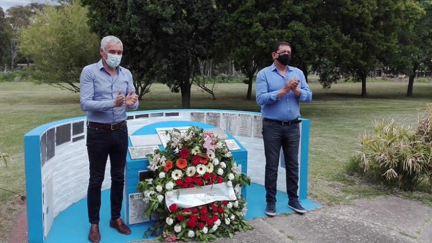 Berisso: Garaza y Cagliardi conmemoraron juntos el día del Militante