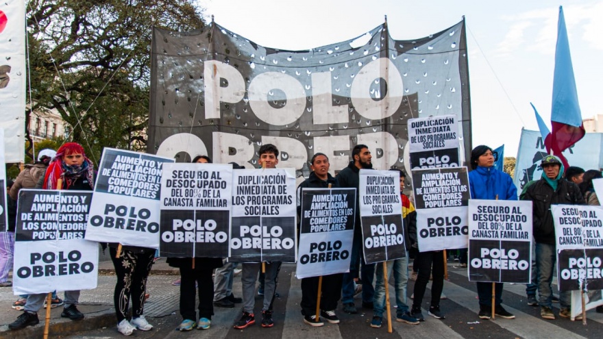 El Polo Obrero denuncia un recorte en las raciones para los comedores