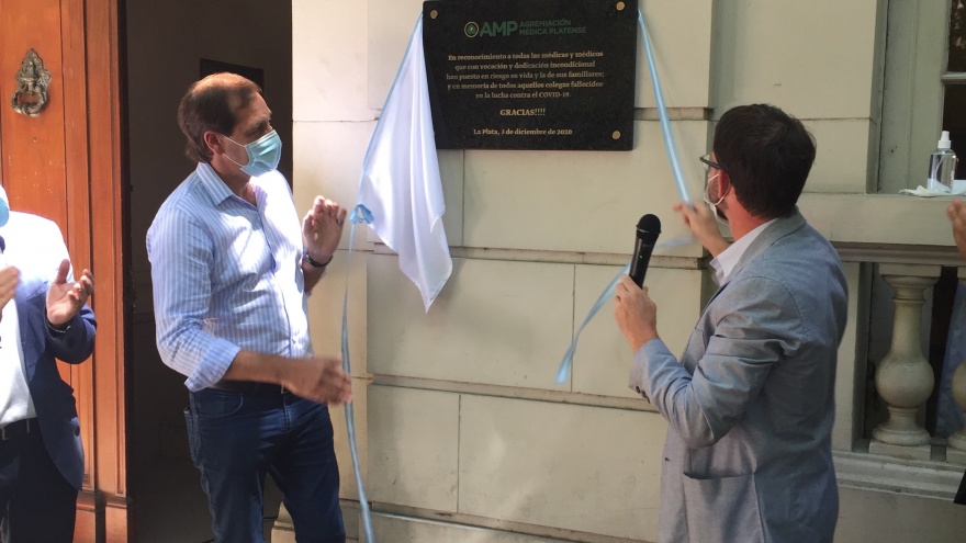 Día del Médico: Con críticas al IOMA, la AMP reconoció a los profesionales por su labor en la pandemia