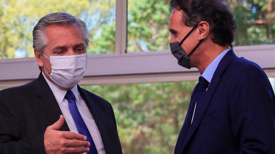 Grave advertencia de Alberto Fernández. “Existe el riesgo de que todo vuelva a paralizarse”