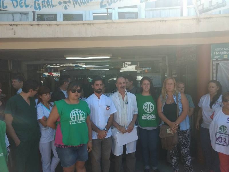 Trabajadores del hospital San Martín, en alerta por la falta de personal y presupuesto