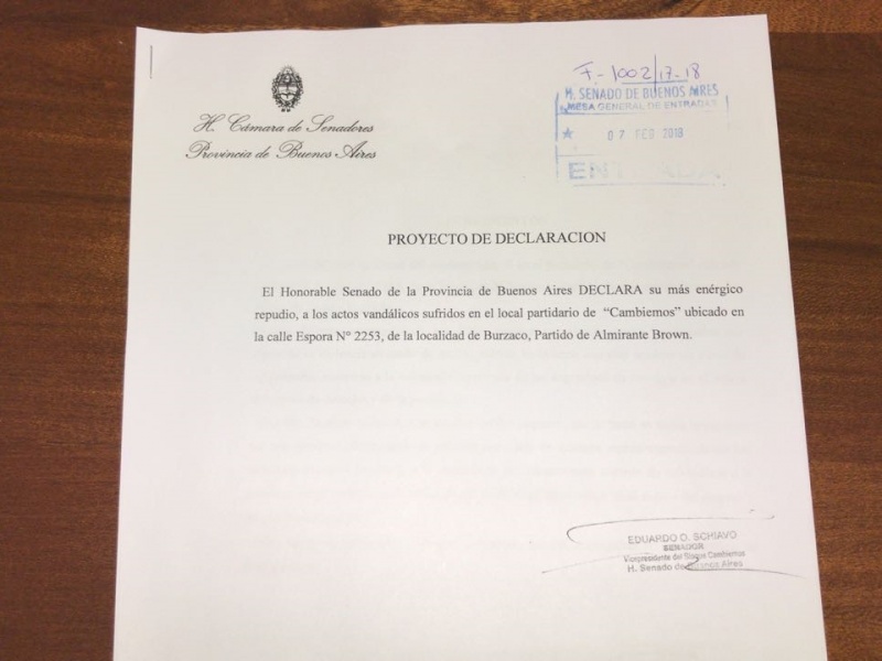 Ataque a local Cambiemos: Concejal macrista acusó al “kirchnerismo retrógrado”