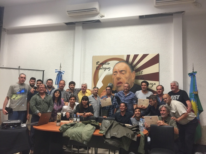 En un emotivo homenaje, el sindicato de telefónicos reconoció a sus héroes de Malvinas