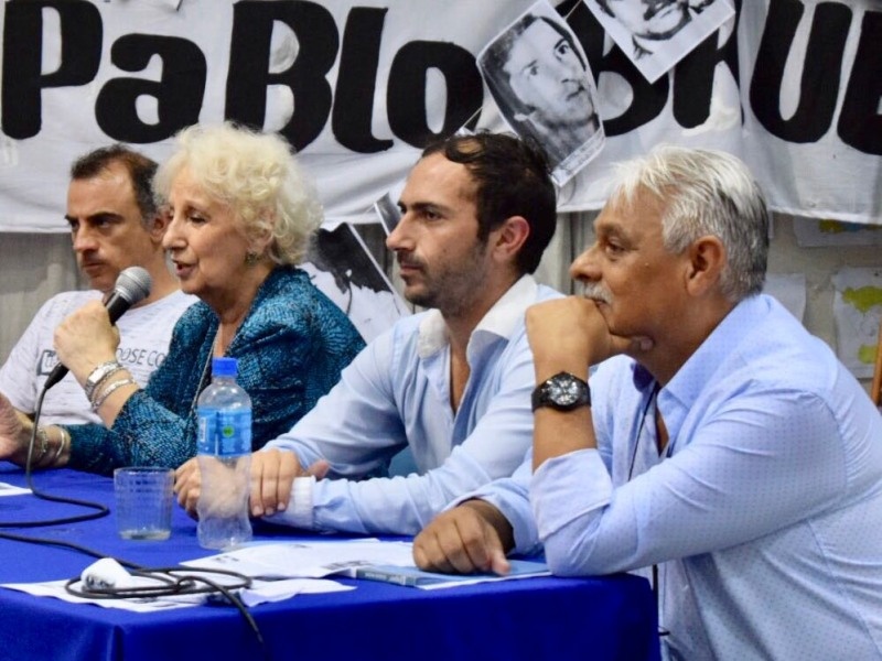 Junto a Estela de Carlotto, el PJ de La Plata homenajeó a Nelva Falcone