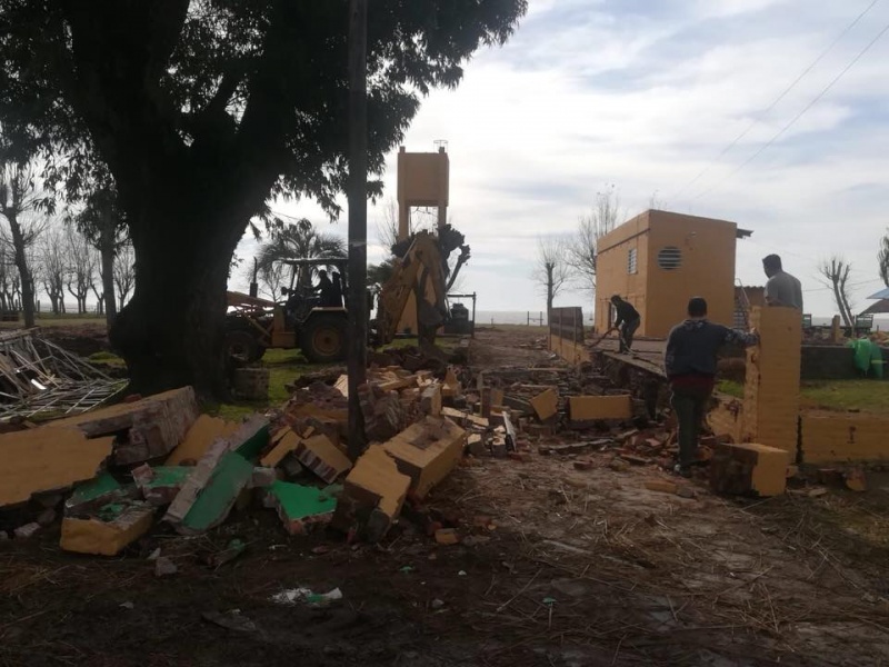 Balcedo versus Secco: La municipalidad de Ensenada tiró abajo el camping de SOEME