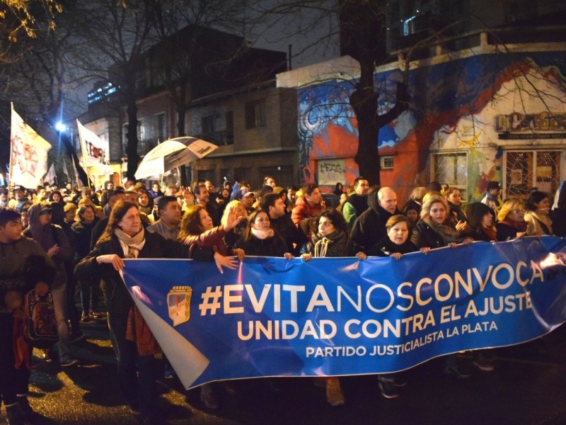 El PJ La Plata homenajeó a Evita: “La idea es sacar al gorilismo más feroz de la Argentina”