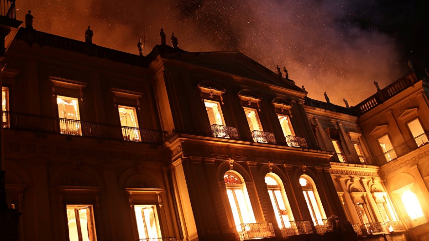 Incendio del Museo Nacional de Brasil: “A la mayoría no les importa”, dijo Fernándes Vieria