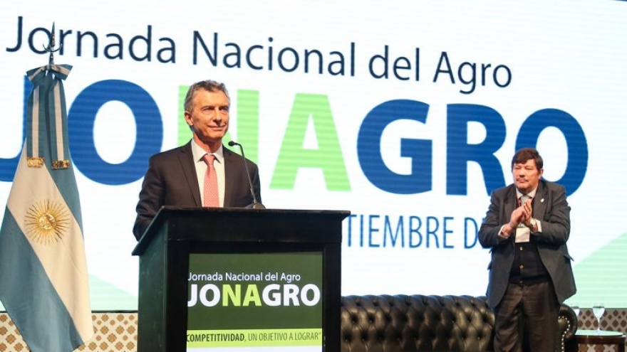 “Esta vez sí va en serio”: El presidente Macri se burla de la cadena agroindustrial argentina