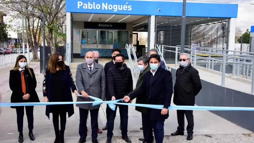 Malvinas Argentinas: Inauguraron la cuarta estación renovada