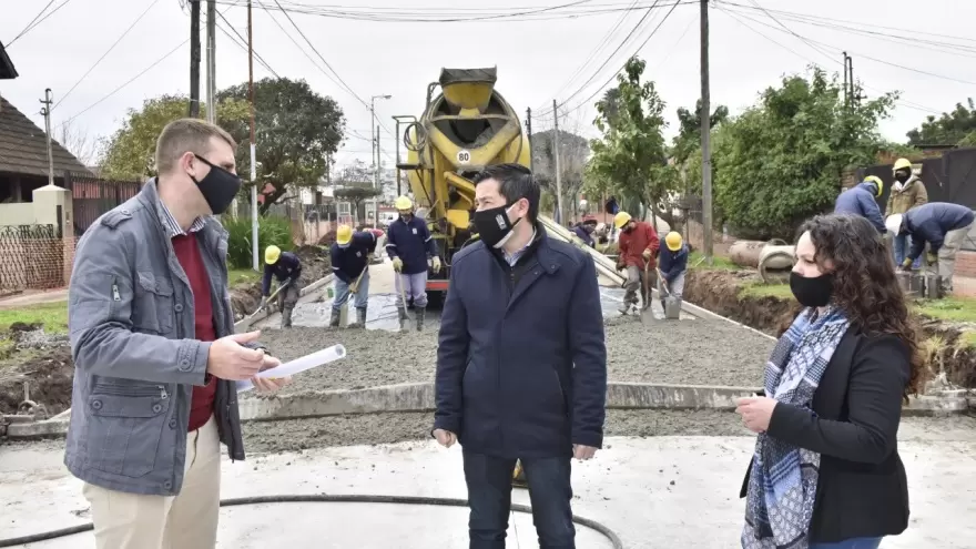 Leo Nardini: “Estamos felices de poder multiplicar la obra pública”