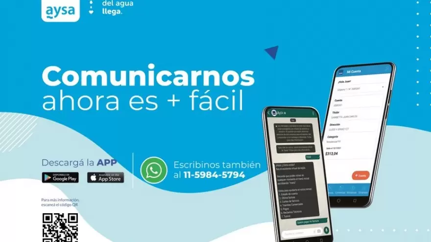 AySA presenta nuevos canales de atención al público