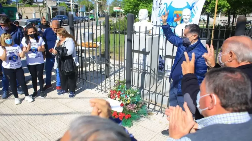 Fernando Gray: “Seguimos levantando las banderas de Juan Domingo y Eva Perón”