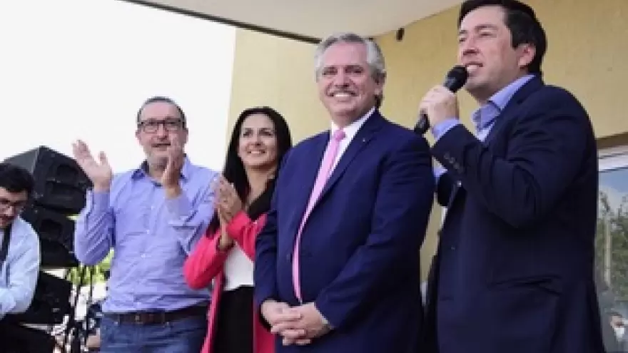 Noe Correa inauguró la estación “Tortuguitas” junto al presidente Alberto Fernández
