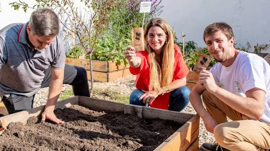 San Fernando lanzó una nueva temporada de semillas de Huerta en Casa