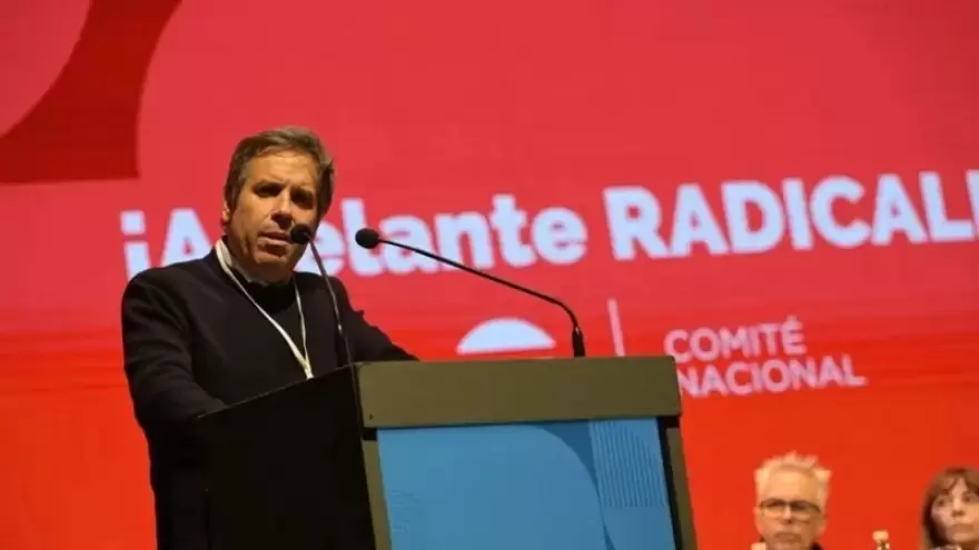 La UCR "no tiene dueño", enfatizó Gastón Manes al abrir la convención de la UCR