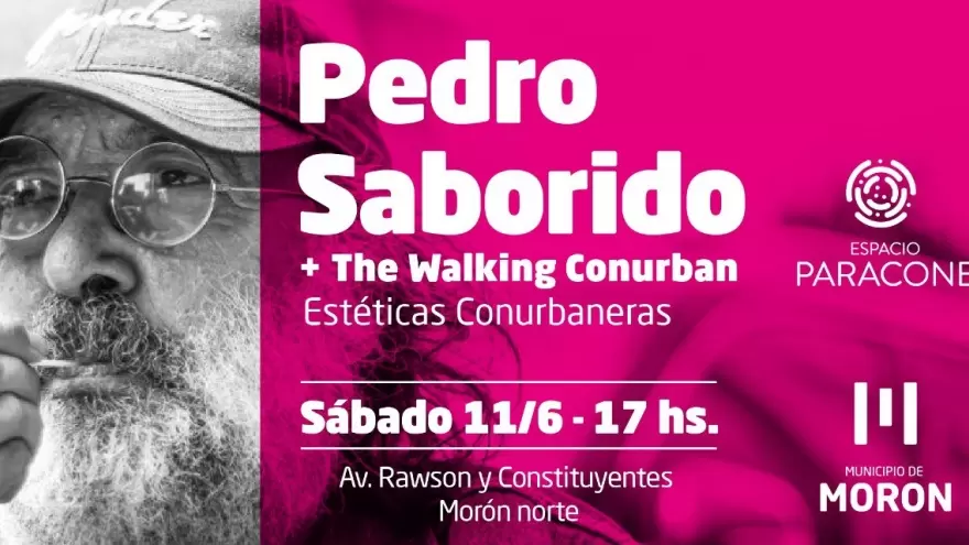 Morón: Pedro Saborido brindará una charla en el nuevo Espacio Paracone