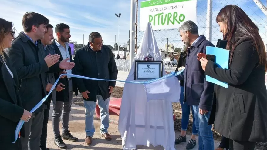 Inauguraron las obras del barrio El Matadero en Castelli: “Cumplimos el sueño de integrar este barrio”
