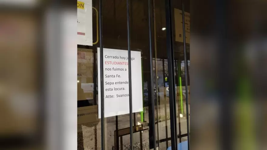 La Plata: Agencia de seguros cerró para ir a ver el partido de Estudiantes