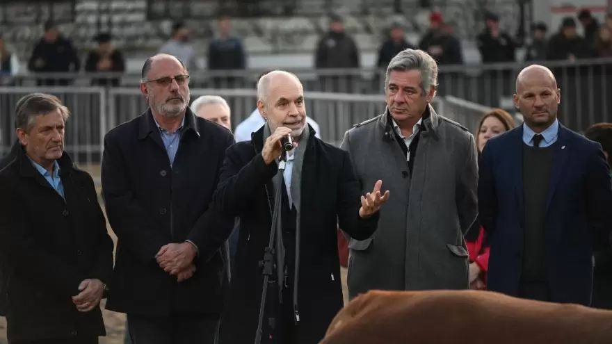 Rodríguez Larreta en La Rural: “El campo es la síntesis del potencial de la Argentina”