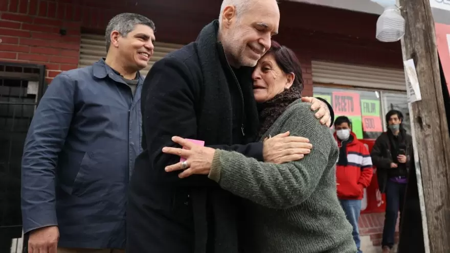 Rodríguez Larreta: “Los malvinenses calificaron de 'terrible' la inseguridad en el municipio”