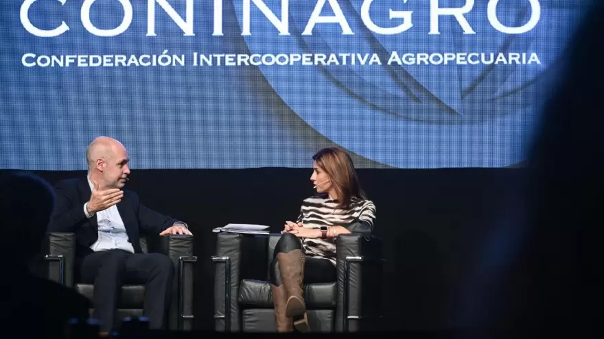 Rodríguez Larreta resaltó el valor del campo, el sector privado y las economías regionales en CONINAGRO