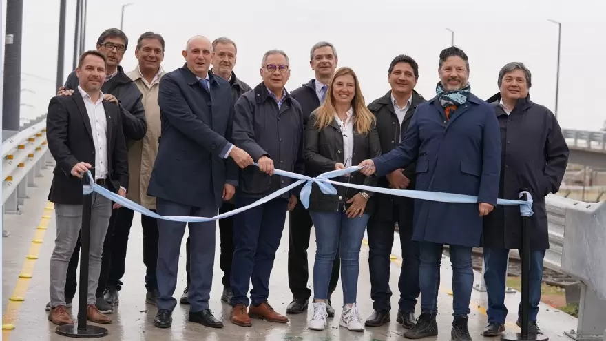 Se inauguró el segundo puente modular de Merlo