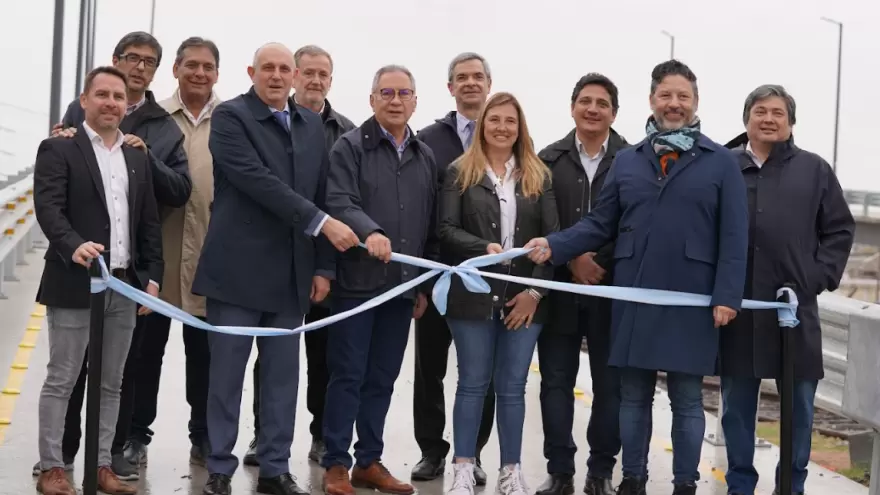 Se inauguró el segundo puente modular de Merlo
