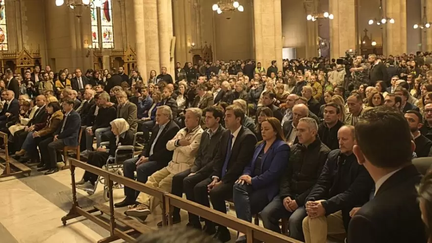 La iglesia pidió “paz y fraternidad”, pero JxC le contestó con su ausencia