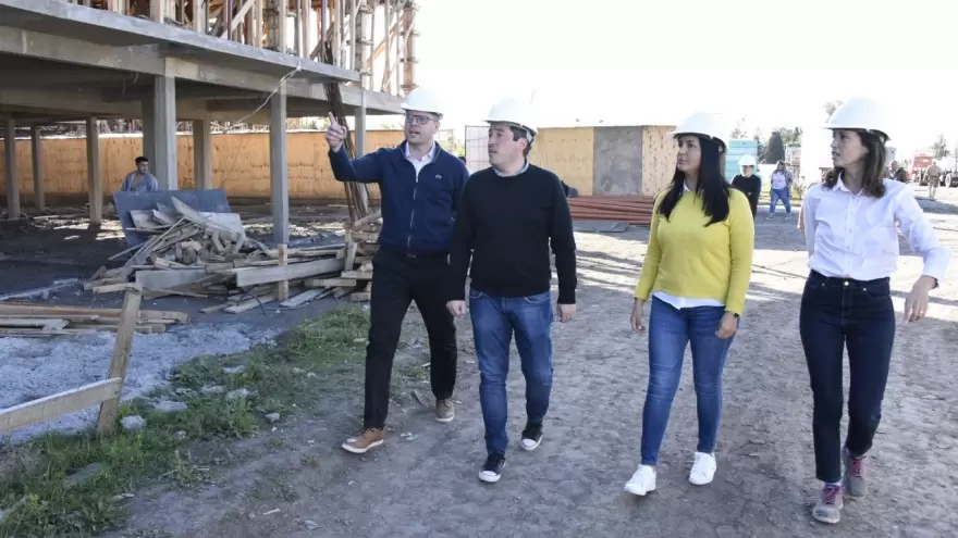 Malvinas Argentinas: Avanza la construcción del “Corredor Urbano” en Tierras Altas