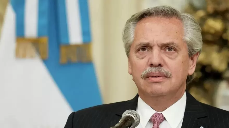 La mesa vacía de Alberto Fernández