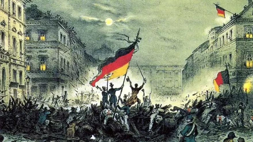 Las revoluciones liberales de 1848 en Europa